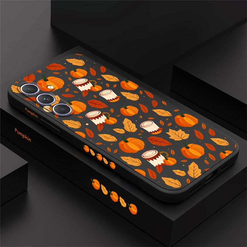 Autumn Leaf Case For Samsung Galaxy Note 20 Ultra 10 Plus Lite F70E F42 F16 F14 F12 F06 F07 F04 F02S Soft Shockproof Cover Coque