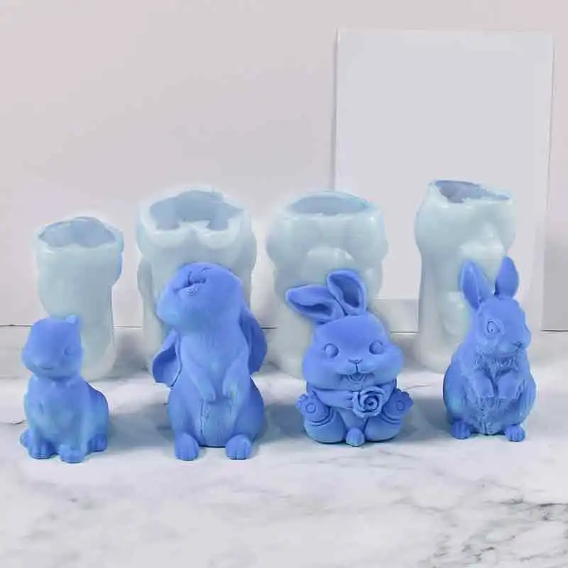 

Cute Form Gypsum Mould For Candle Silicone Handmade Scented Deco Tool For Handmade Chocolate Decoration Lovely Wholesale Cute