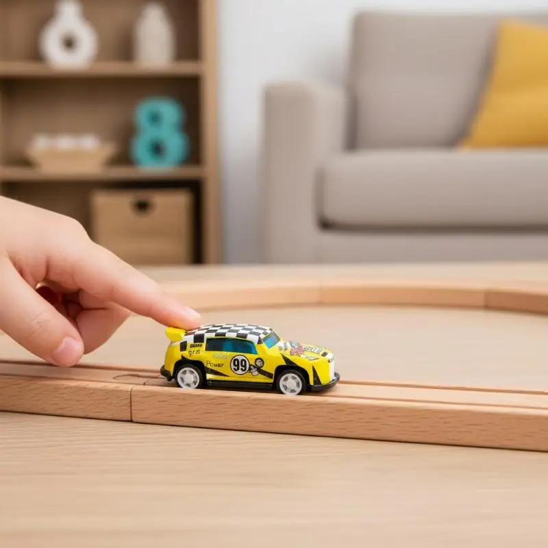 Mini Alloy Diecast Pull Back Car Set 5PCS Smooth Gliding Vehicle Model Toys for Boys Indoor Outdoor Play Gifts