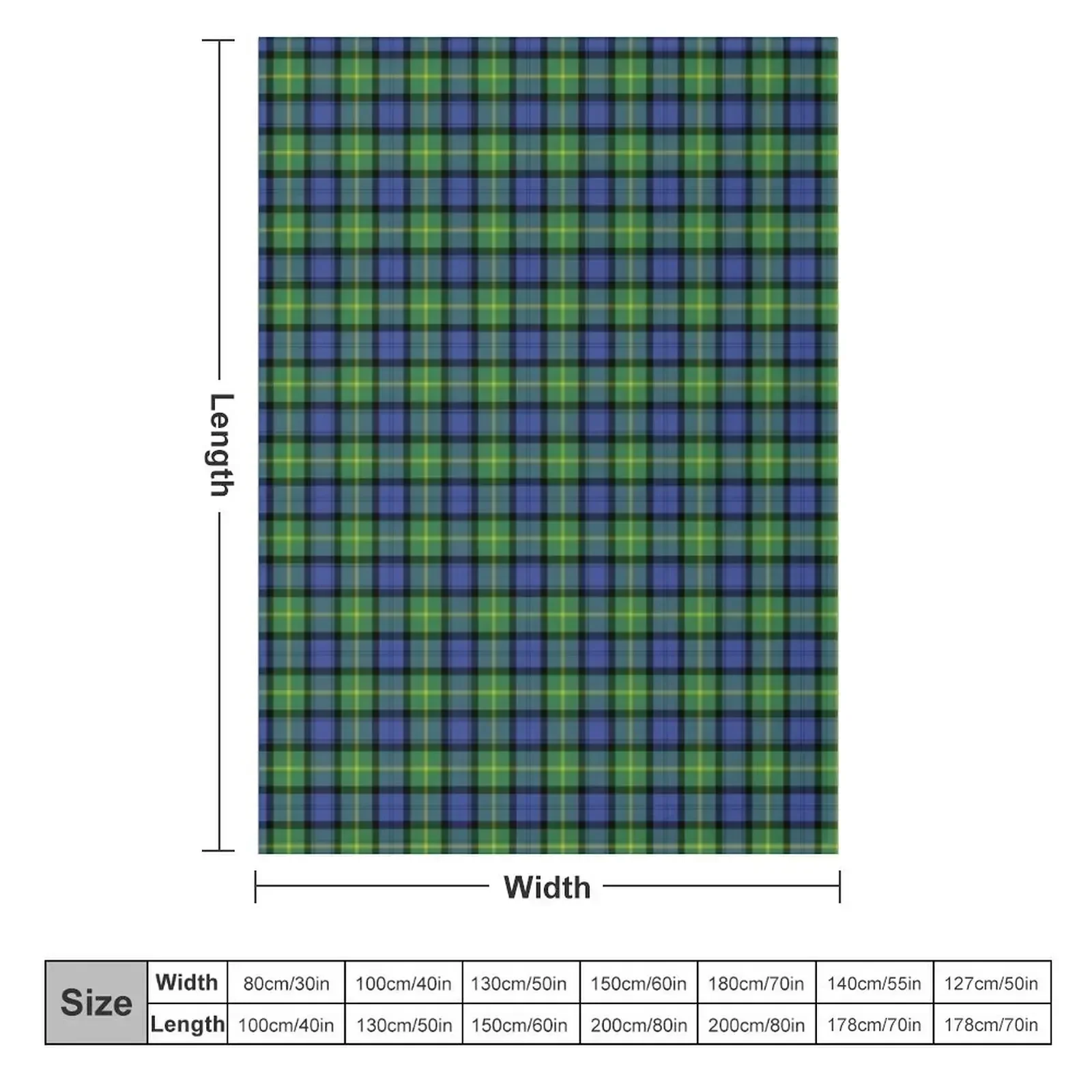 Gordon Old Ancient Tartan Throw Blanket Polar Blankets For Sofas Flannel Blankets