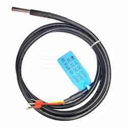 Temperature Sensor Probe Cable Stainless Steel Head Waterproof Humidity Sensor FS304 SHT20 SHT30 SHT31 SHT35 SHT40 Length 1M I2C