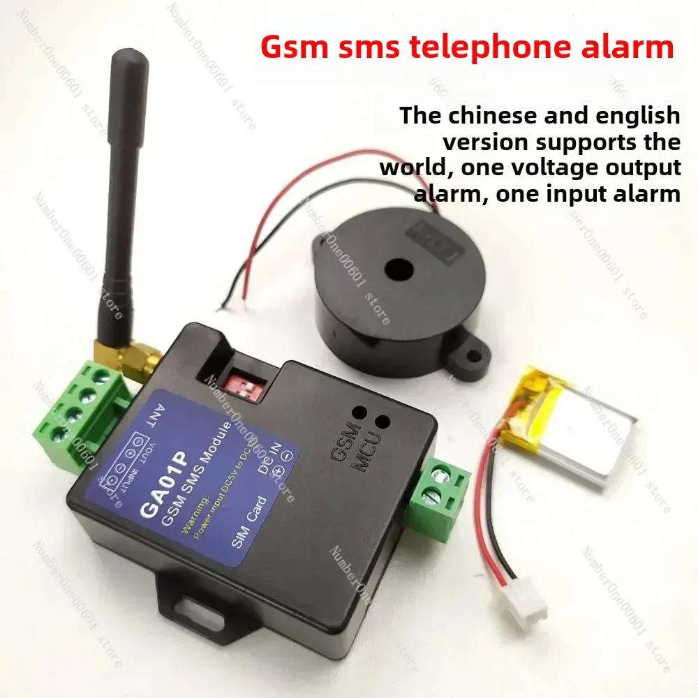 GA01P Supports Power Outage Alarm SMS Call All the Way Alarm Can Receive Acousto-optic Alarm