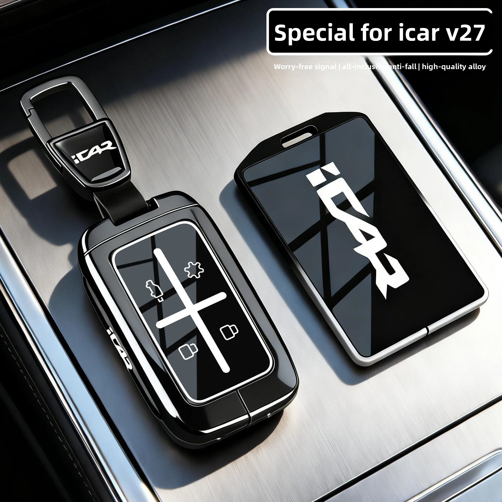 2026 New Chery iCAR V27 Key Case for Falcon 500/700 Car iCar Super V23 Full Cover Shell
