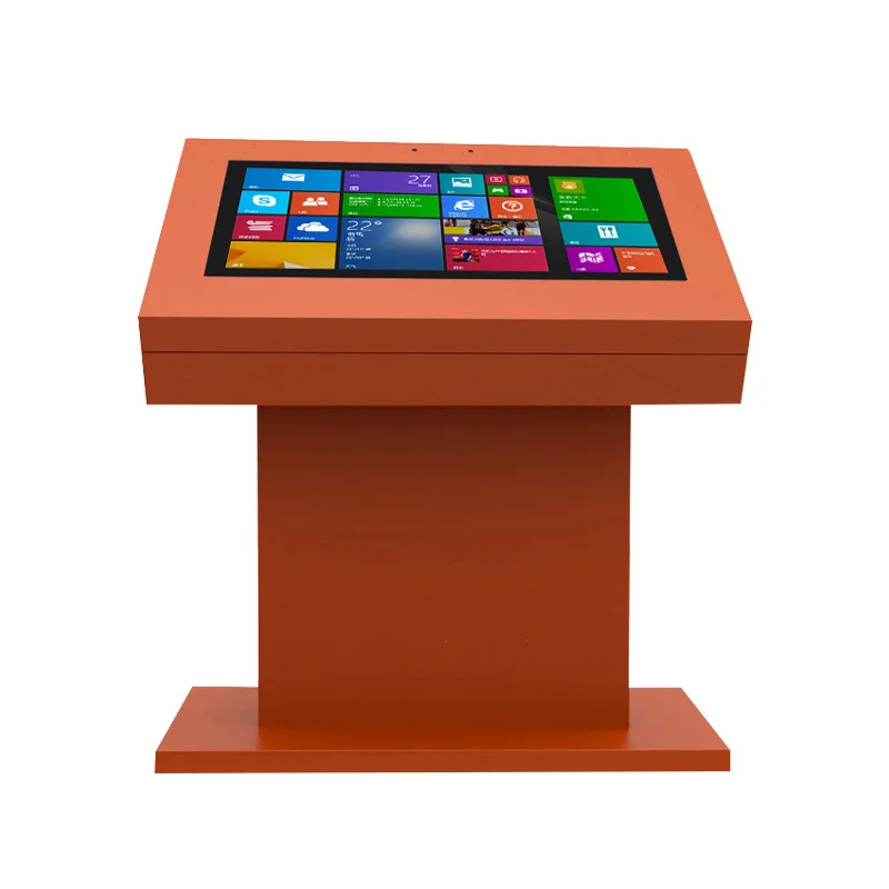 All in One Touch Screen Kiosk Android Windows Digital Signage Totem for Digital Magazine Brochure Newspaper Reading