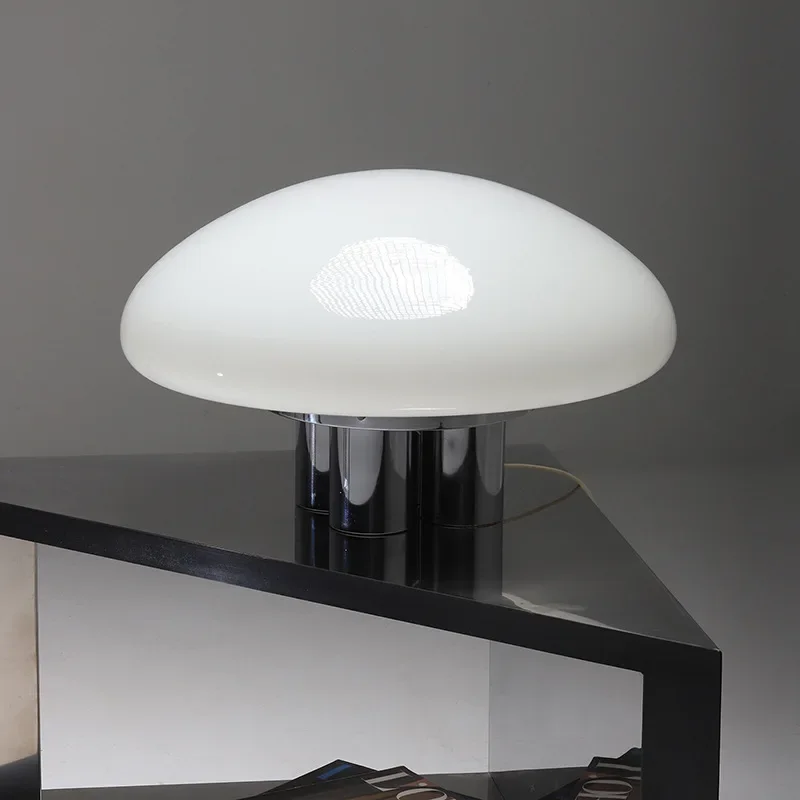 Medieval Bauhaus room simple ins style bedroom bedside lamp creative designer model room study