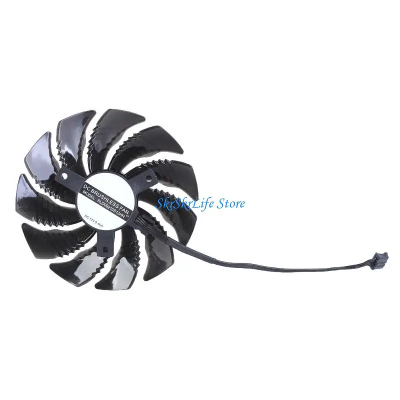 

E65E Quiet 4Pin Graphics Card Fan for GTX1080 Graphics Card Radiator for Gamers