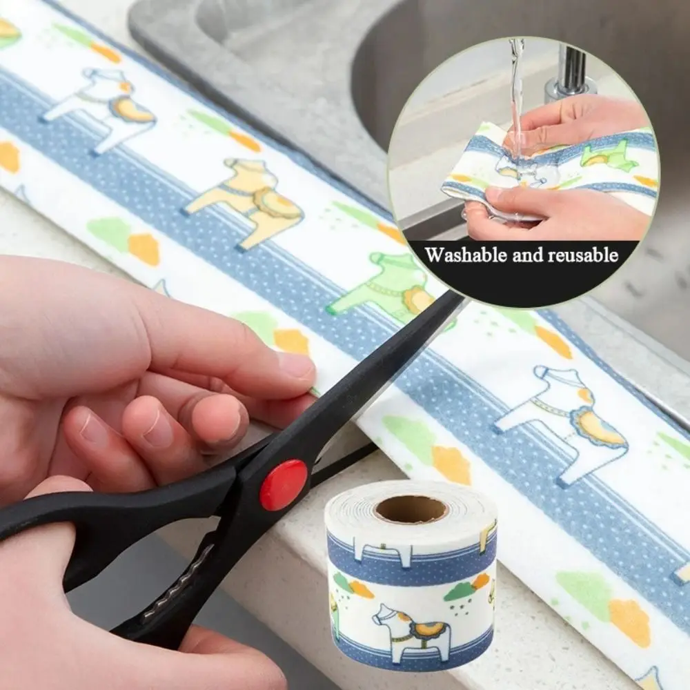 

Reusable Window Water-absorbing Sticker Washable Window Sill Anti-frost Dew Sticker Cartoon Sink Tape Anti-mildew Stickers