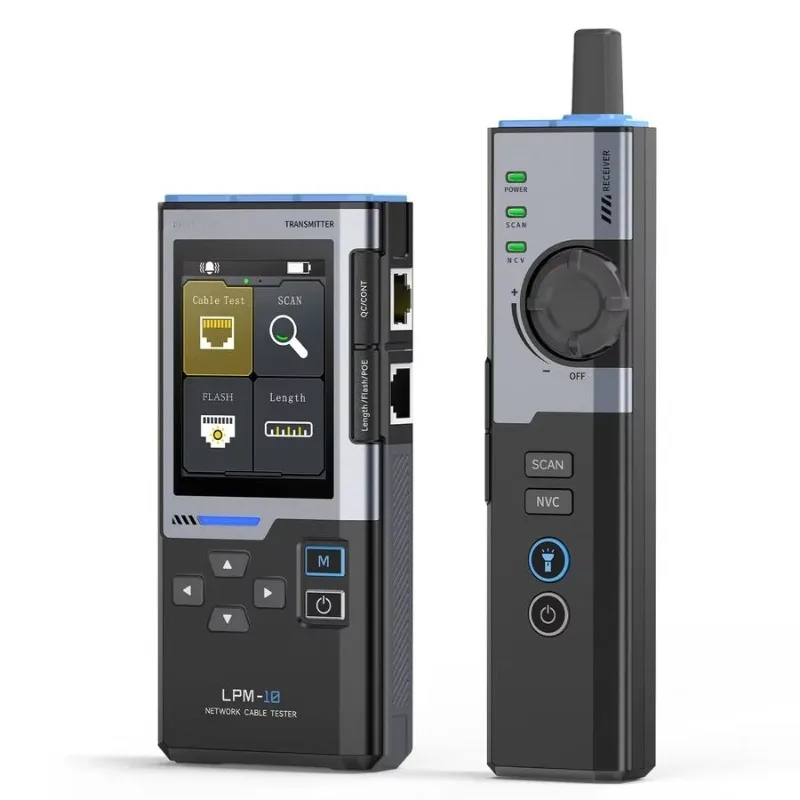 LPM-10A Multifunctional Network Cable Tracker RJ45 RJ11 Cable Tester Wire Locator Signal Generator Line Inspection Tool