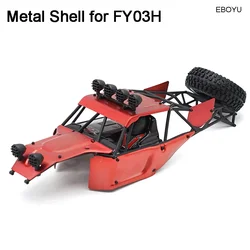 Updated Feiyue Desert Car Metal Body Shell for FY-03H FY03H FY03 1/12 RC Cars Parts