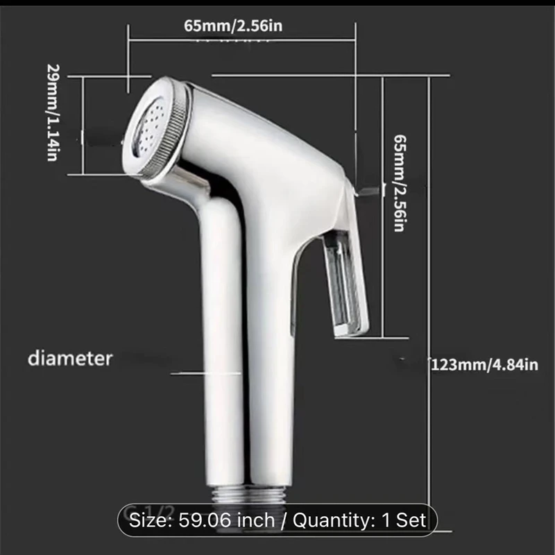 Bidet Toilet Sprayer Head Handheld Bidet Faucet Spray For Sanitary Shattaf Shower Head Bathroom Self Cleaning Accessories