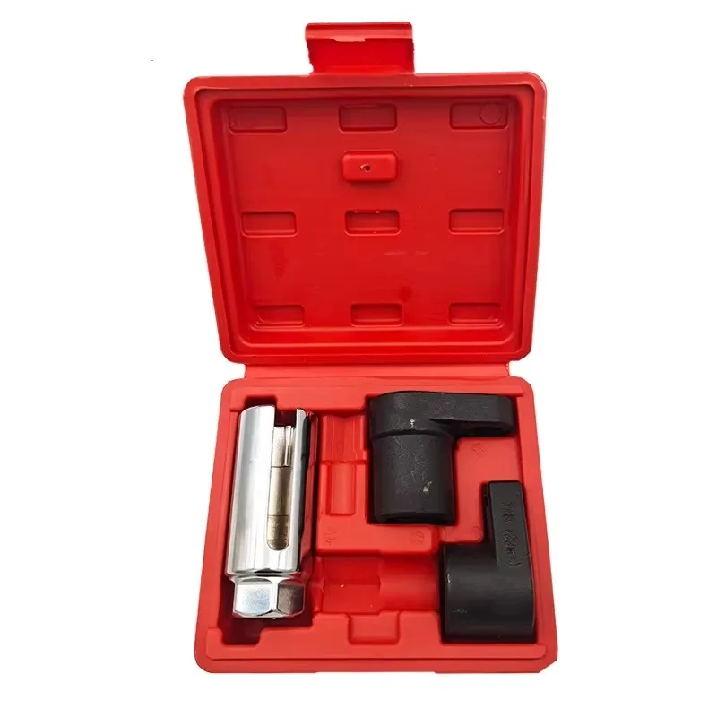 3/5Pcs Oxygen Sensor Wrench Kit Auto O2 Socket Removal Install Offset Socket Thread Chaser Tool
