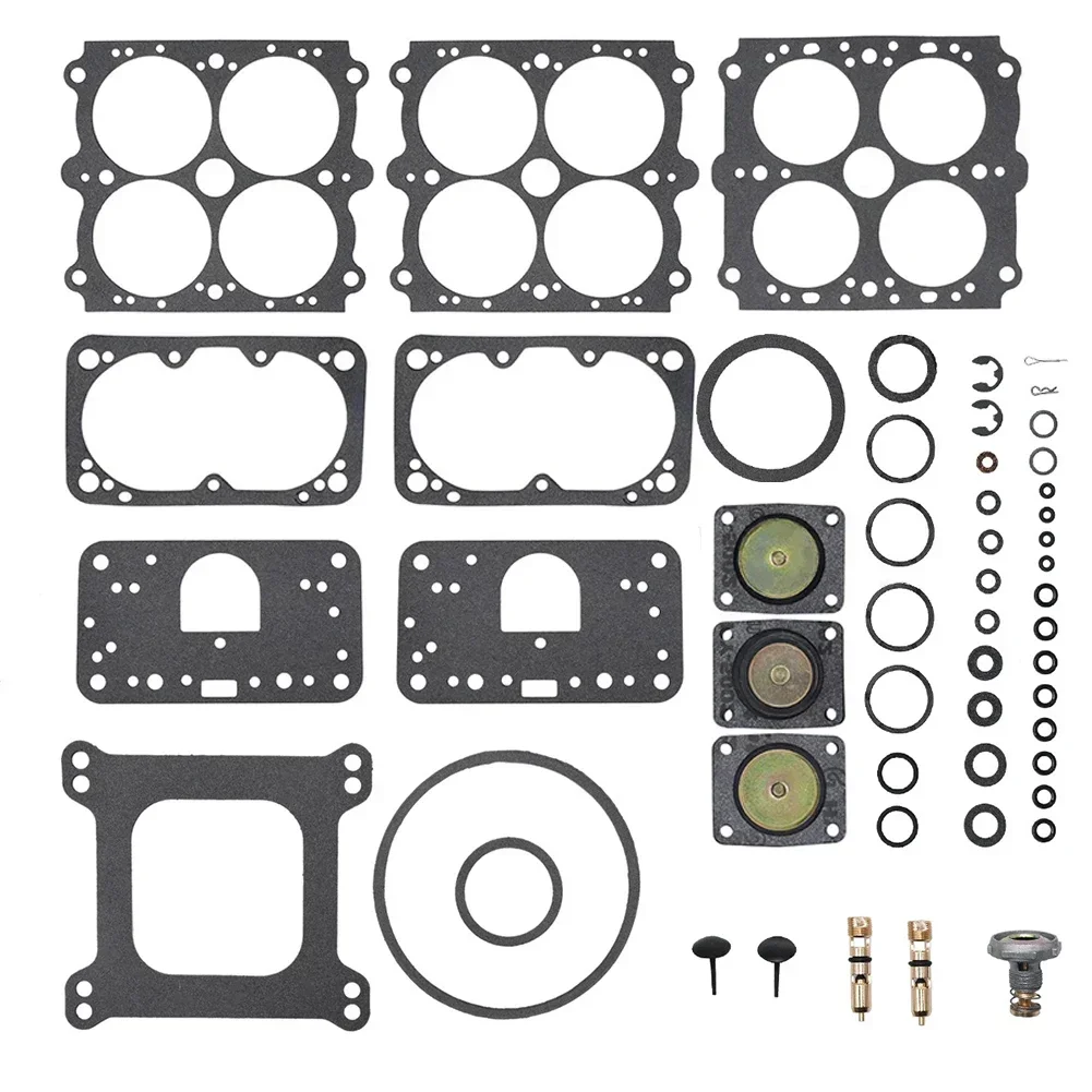 For Holley 4150 Performance Carburetor Rebuild Kit Vacuum Secondary 600 650 750  37-485，37-119 Carburetor Rebuild Kit