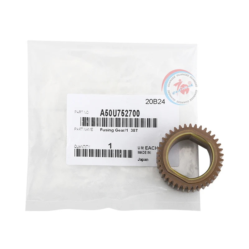 A50U752700 Engrenagem Do Fusor Original Para Minolta 1060 1070 2060 2070 3070 83HC Konico B190 B230 4080 7000 One-Way Engrenagens