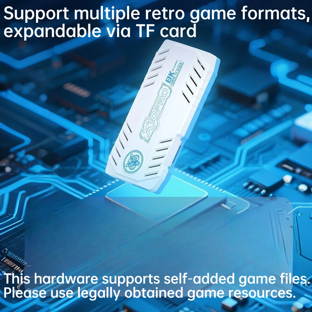 X10 PRO Retro-Spielkonsole Stick 128GB TV-Box Kabelloses Gamepad Zwei-Spieler-Modus Klassischer Videospiel-Player HDMI Heim-Gaming-System – Detail 2