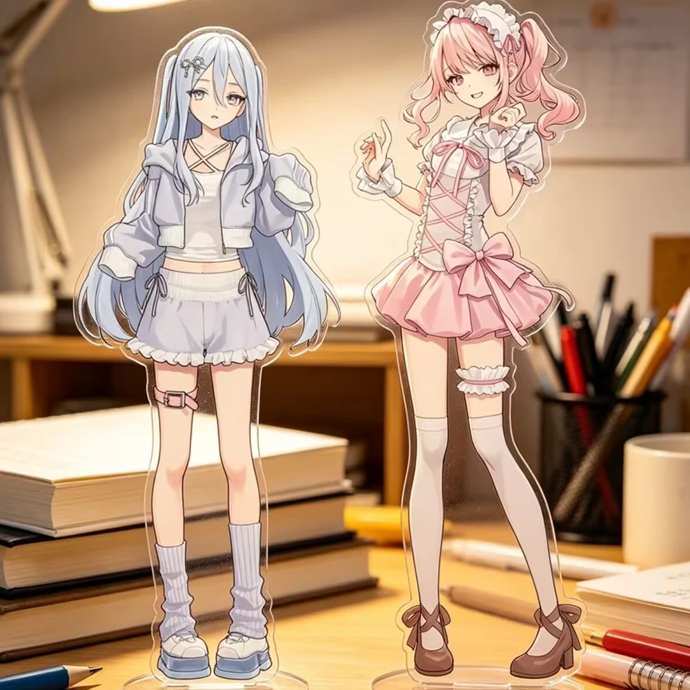 Anime Project Sekai ‌   Akiyama Mizuki Yoisaki Kanade Cosplay Stand Acrylic Standing Plate Ornament Desktop Decoration Accessory