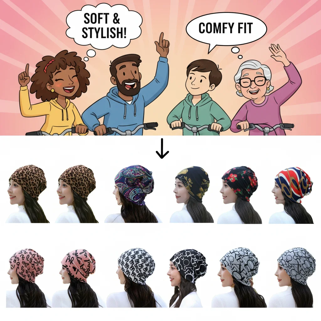 Fashion Double Head Cap Bib Twist Cap Multi-Functional Cap Cover Mask Cap Neck Printed Face Headscarf Scarf Cap