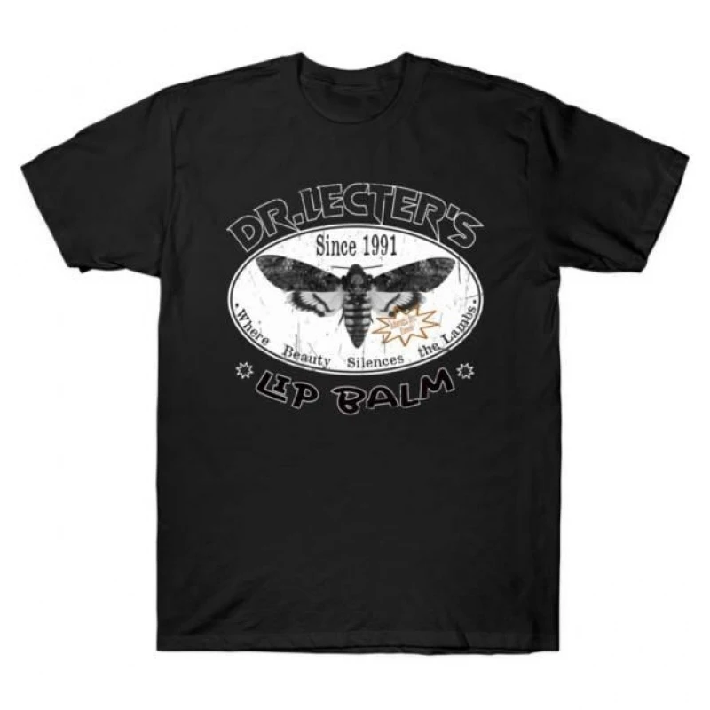 

Let's Silence Those Lambs! Silence of the lambs Horror movie Hannibal Gift t shirt Scary Cannibal Graphic Clothes All size tops
