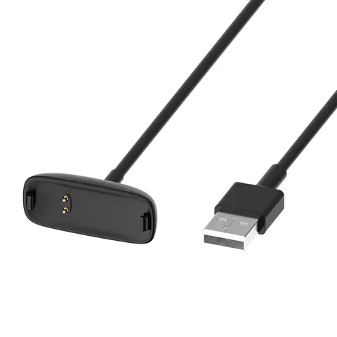 Cable de carga de pulsera de reloj inteligente para Fitbit Inspire 2, Cable de cargador de energía USB, Cable de carga inalámbrico para reloj inteligente