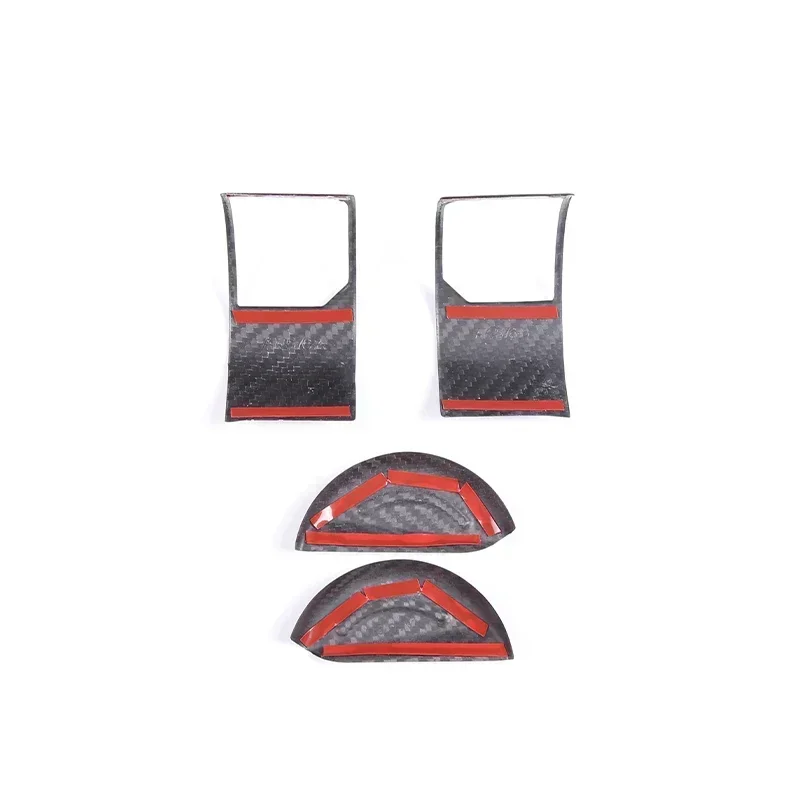 

For Lamborghini URUS Real Dry Carbon Fiber Sport Mode Switch Frame Cover Trim Sticker Auto modification 2018-2021 Accessories