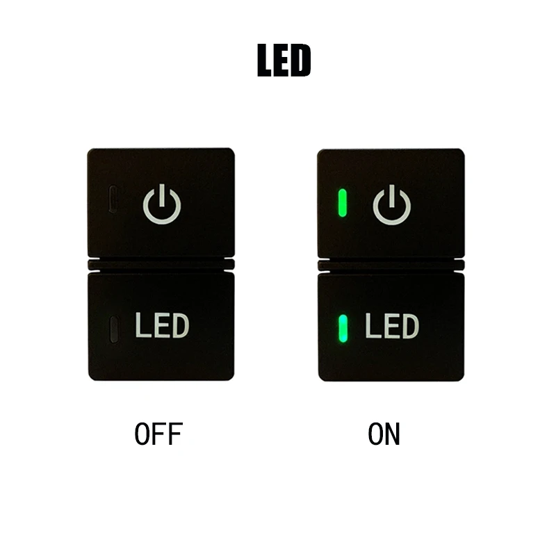 1PC Car Dual Key Switch Radar Fog Lights Power LED Headlight Switch Button For Honda URV CRV AVANCIER Accord Civic 16-21