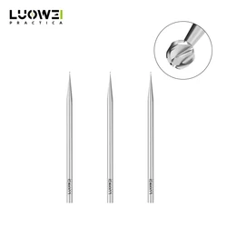 LUOWEI 0.3/0.4/0.5mm küresel ve iğne şeklinde Tungsten çelik Apple iPhone anakart onarım için taşlama kafası