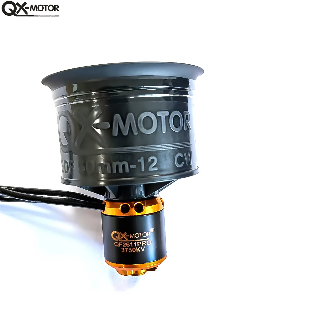 QX-MOTOR 50 mm EDF 12 bladen kanaalventilator QF2611 3300/4000/4600/5000KV CW/CCW borstelloze motor voor afstandsbediening speelgoedonderdelen