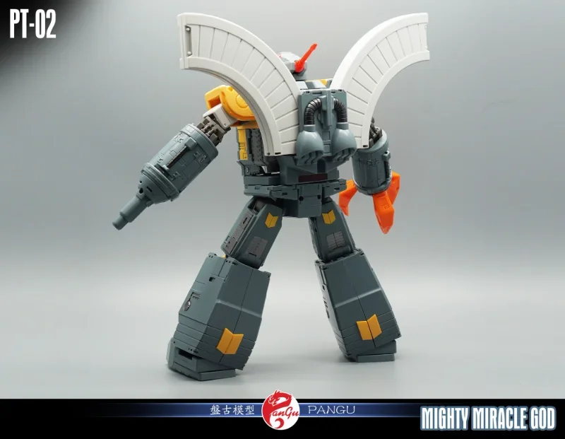 Transformation PANGU MODEL PT-02 PT02 MIGHTY MIRACLE GOD Omega SP Huge Dragon Defensive Fortress Base Action Figure