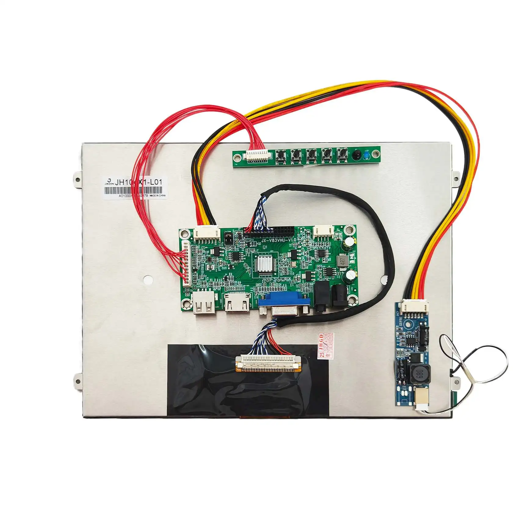 H-D USB VGA لوحة تحكم LCD 10.4 "VS104T-003A 1024X768 IPS شاشة LCD