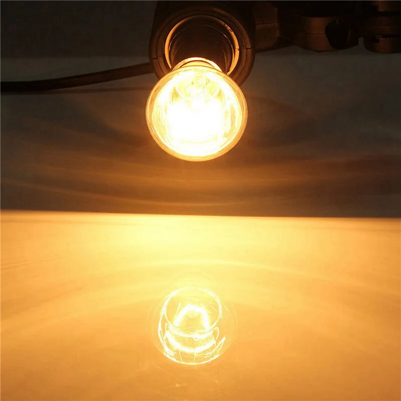 Y51A-Replacement Lava Lamp E14 R39 30W Spotlight Screw In Light Bulb Clear Reflector Spot Light Bulbs Lava Incandescent 2Pcs