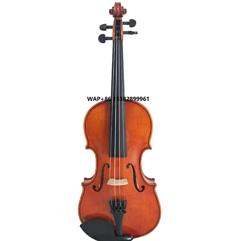 

The Factory Produces High-quality European Solid Wood Pure Handmade Professional 4/4 Solid Color Violin