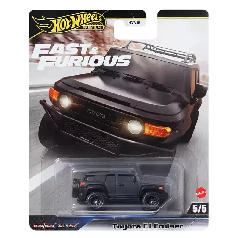 Original Hot Wheels Premium Car Fast & Furious Boys Toys 1/64 Diecast Ford F-150 SVT Lighting Nissan 180SX Chevy Caprice Toyota