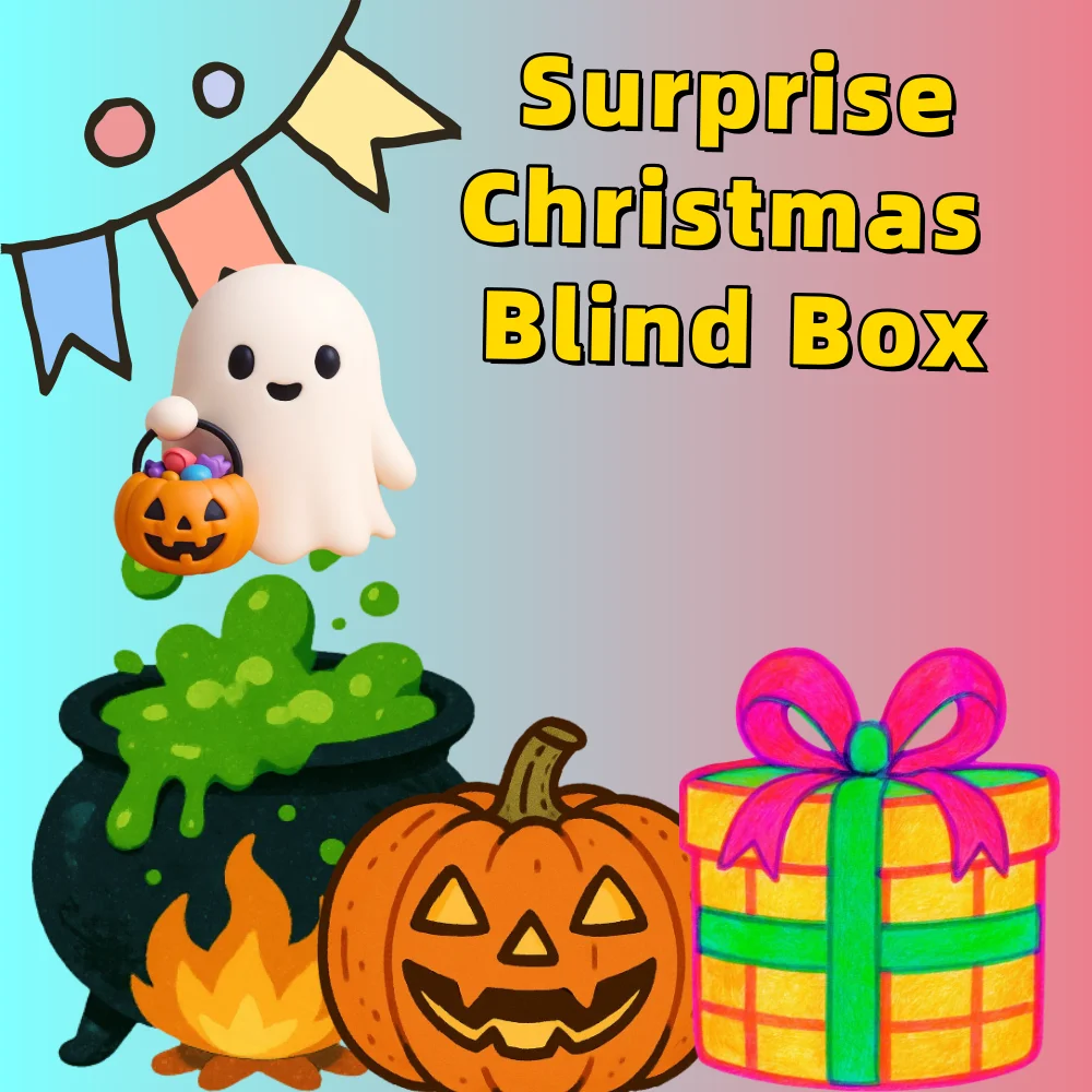 Limited-Edition Dreamy Christmas Blind Box, Grab Yours Fast! Cartoon Character Keychain Pendant, Surprise Gifts for Friends