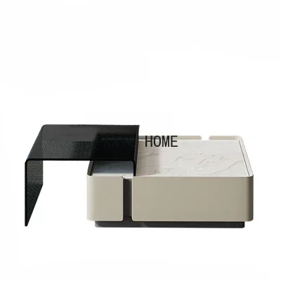 

Итальянский минималистичный журнальный столик, ТВ-шкаф, комбинированный гостиная, домашний телескопический суперкристаллический камень, чайный столик, скамейка