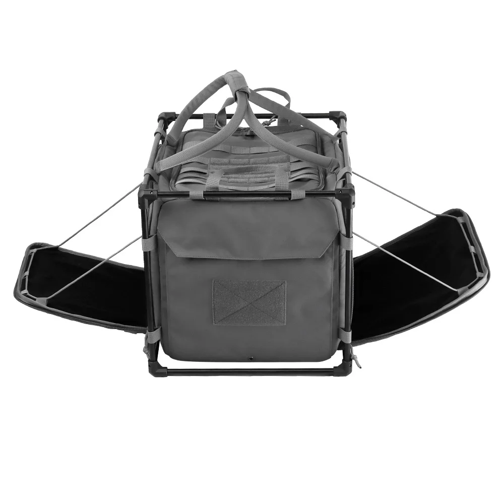 Tactical Field Office Portable Camping Foldable Desk 7075 Aluminum Alloy Hunting BBQ Climbing Picnic Hiking Desktop 3.0 Version