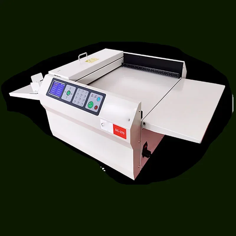 2025  DC-370 Electric Digital Creasing Machine Binding Album Advertising Folding Album Greeting Card Cover Creasing Machine