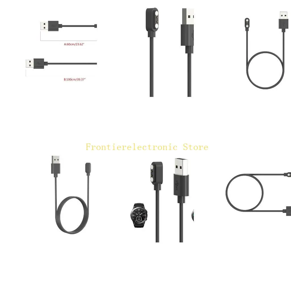 

G8DB Watch Charging Cable Cord for Ares 3 Smartwatches Convenient Dock Base Fast Charging Solution