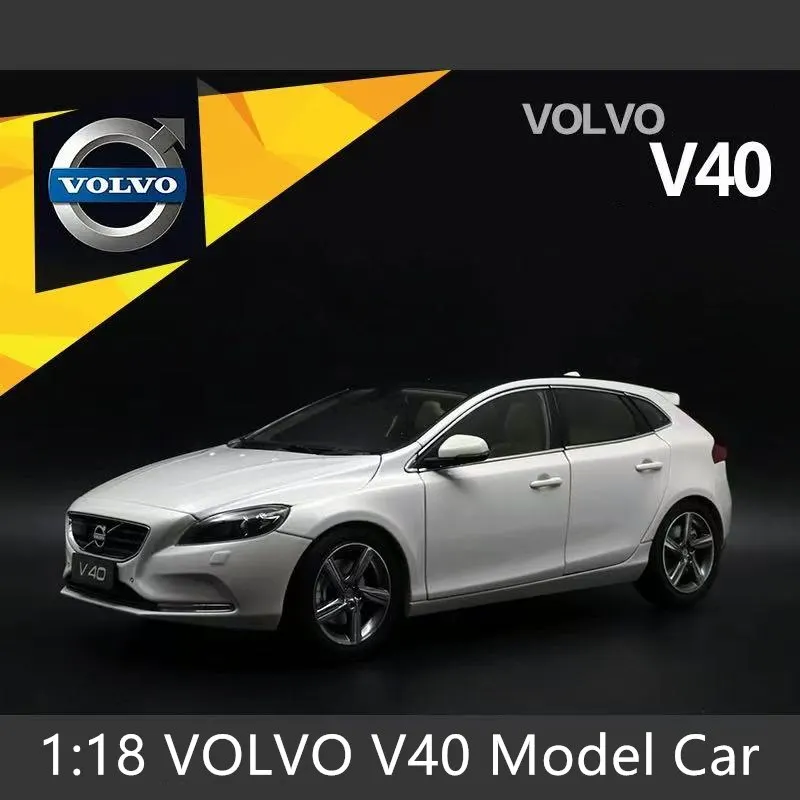 

1:18 Volvos V40 SUV Alloy Station Wagon Car Model Diecast Metal Vehicles Car Model High Simulation Childrens Toy Gift Decoration