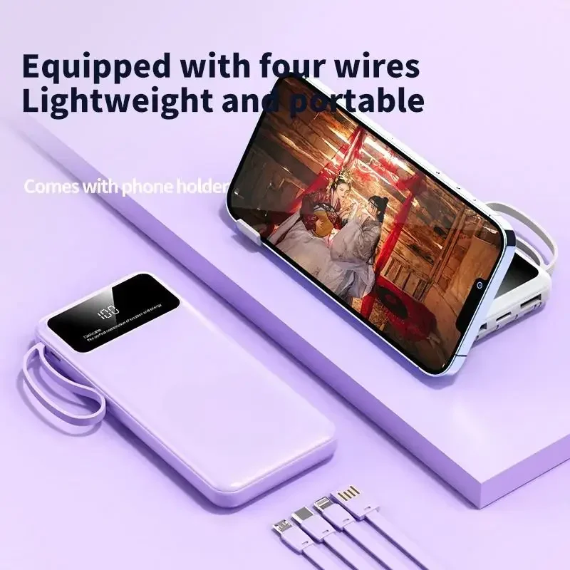 2025 New 20000mAh Power Bank Portable External Battery  Fast Charging Portable Charger for IPhone Samsung Pixel Poco Powerbank - Image 5