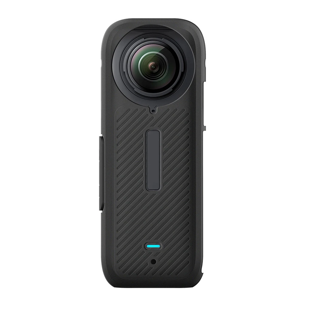 Leichtes Silikon-Schutzcover-Set für Insta360 X5 X4 Kameragehäuse, Objektivdeckel, Trageschlaufen, präzise Ausschnitte für vollen Zugriff – Detail 16