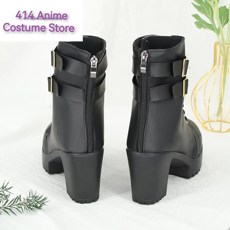 Game Nicole Demara Cosplay Shoes Game Zenless Zone Zero Cosplay Props Anime Halloween Party Carnival Boots Women Gift