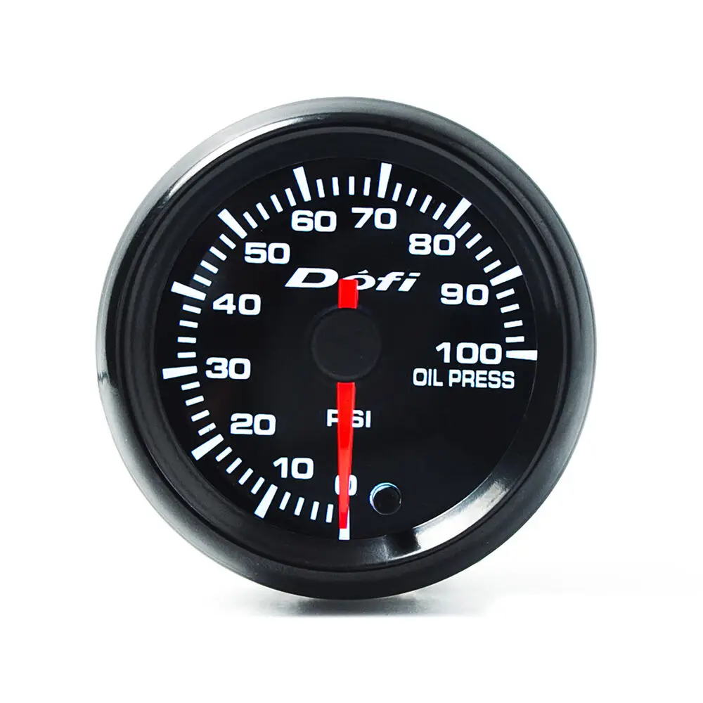 

2 '' 52mm oil pressure gauge and sensor with 7-color automotive digital LED 0-100 PS