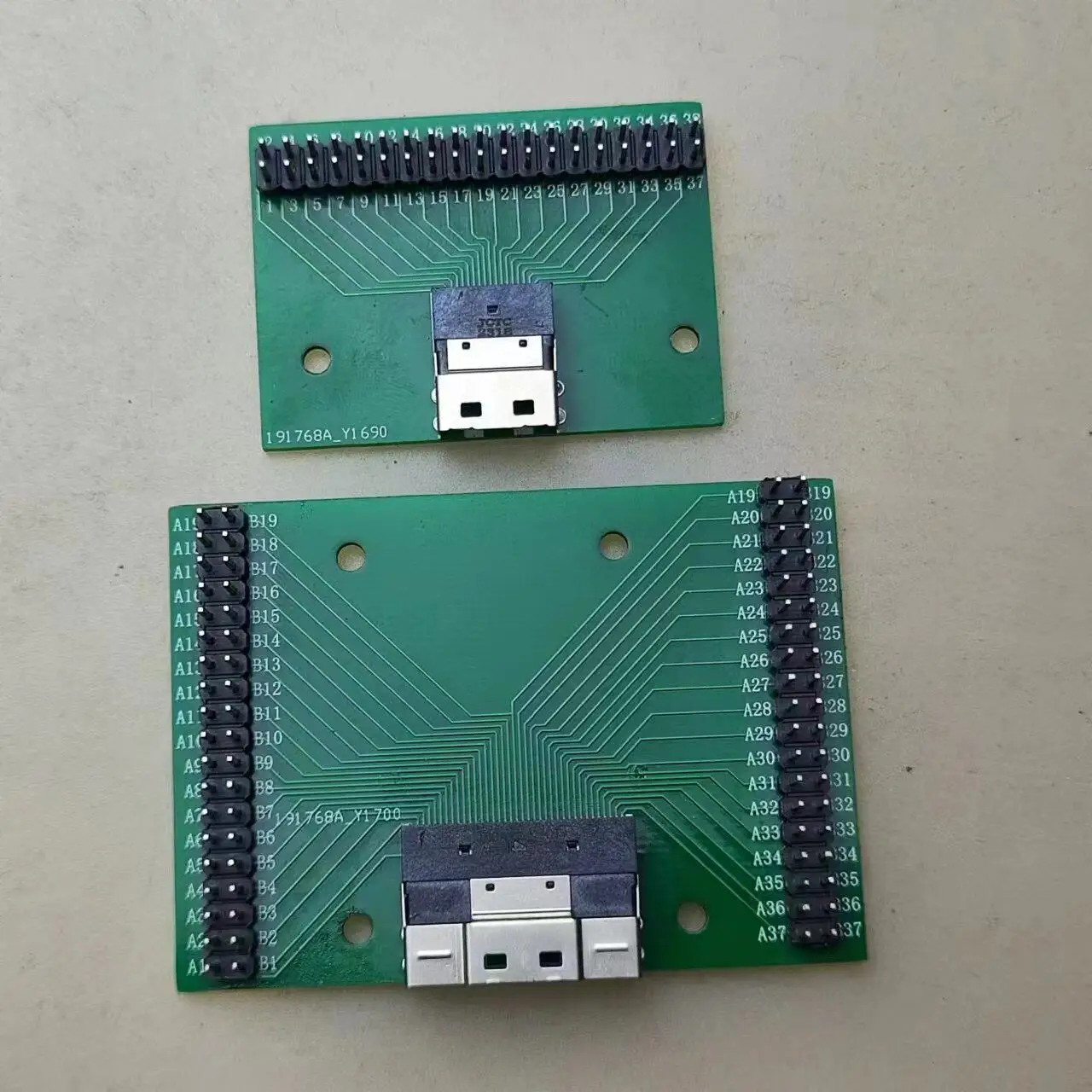 

For Slim Mini SAS Line Test Board LP SFF-8654 74P 38P Test Card Connector Female
