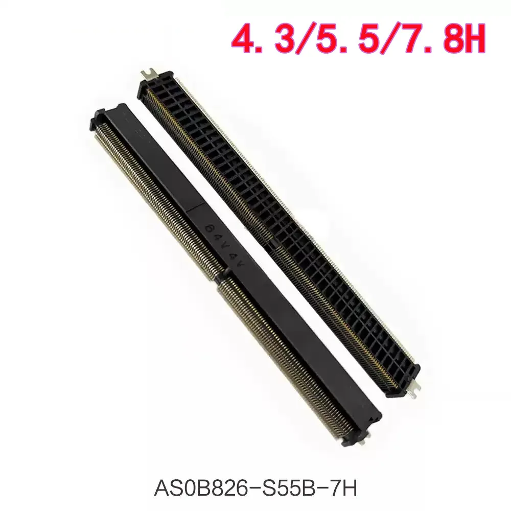 Foxconn AS0B826-S78B-7H MXM Graphics Card Socket, 314P, 4.3H/5.5H/7.8H, Memory Connector AS0B826 Socket