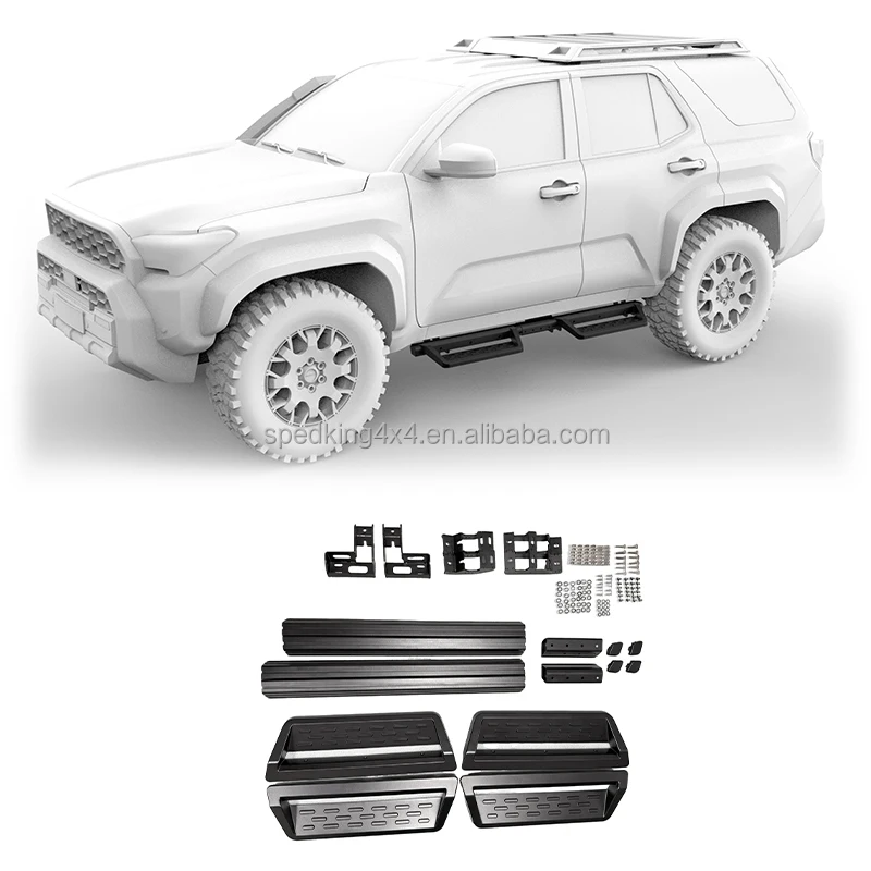 Side Step Running Board for 2025 Toyota 4Runner Side Step Side Running Board Step