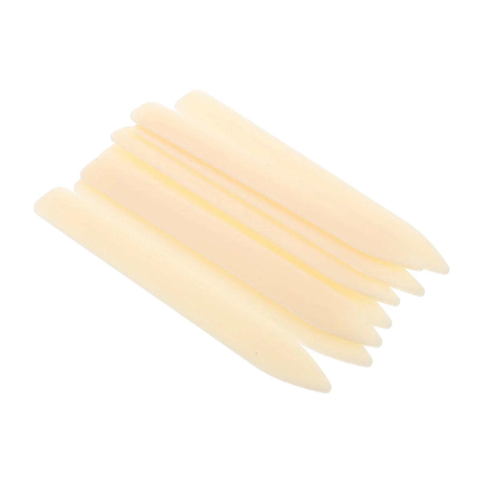 

8 Pcs Imitation Beef Bone Scraper Book Binding Tools Folder White Card Making Supplies