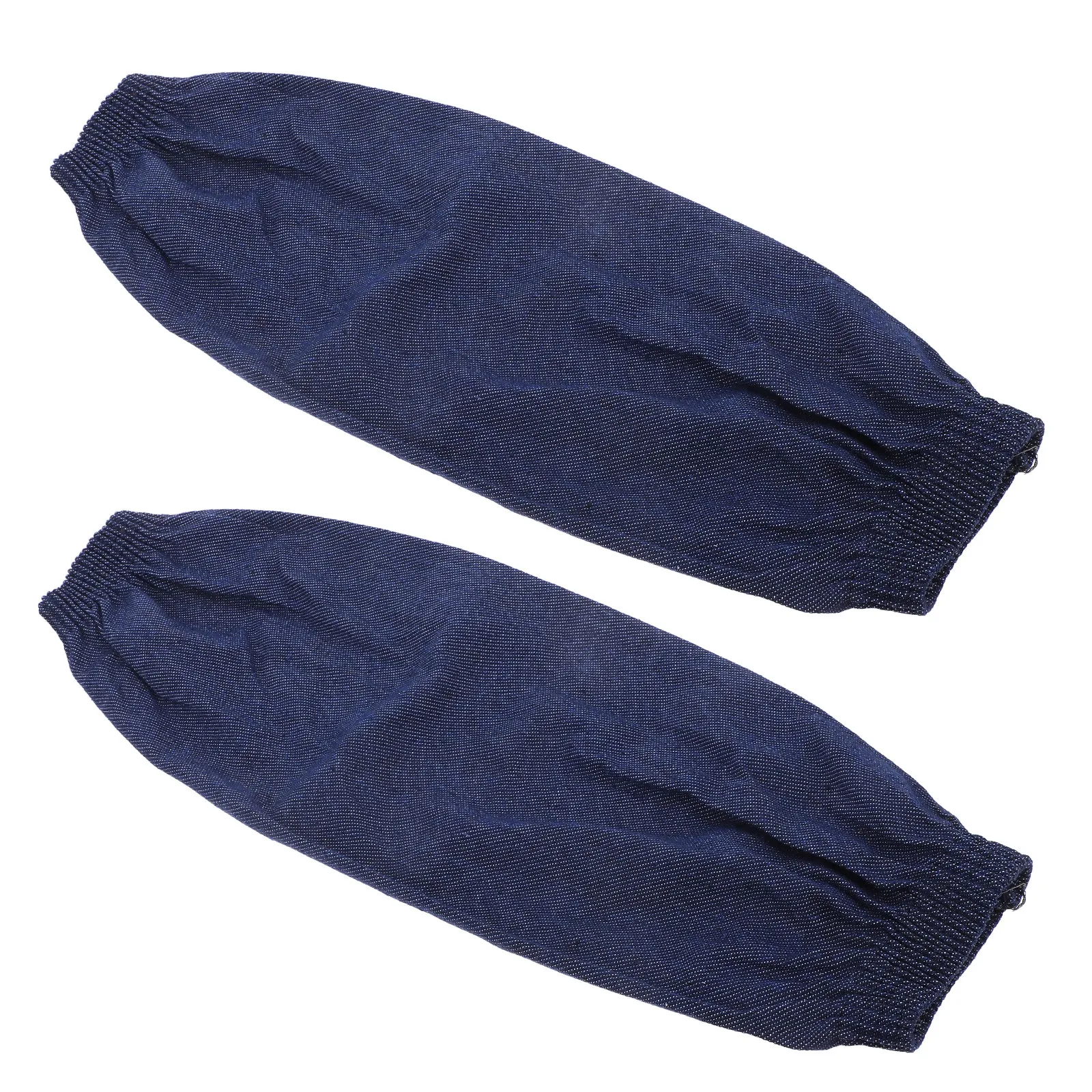 

2Pcs Wear Resistant Denim Arm Sleeves Anti Stain Unisex Protective Sleeve for Arm Protection Housework Sleeve Garden Kitchen