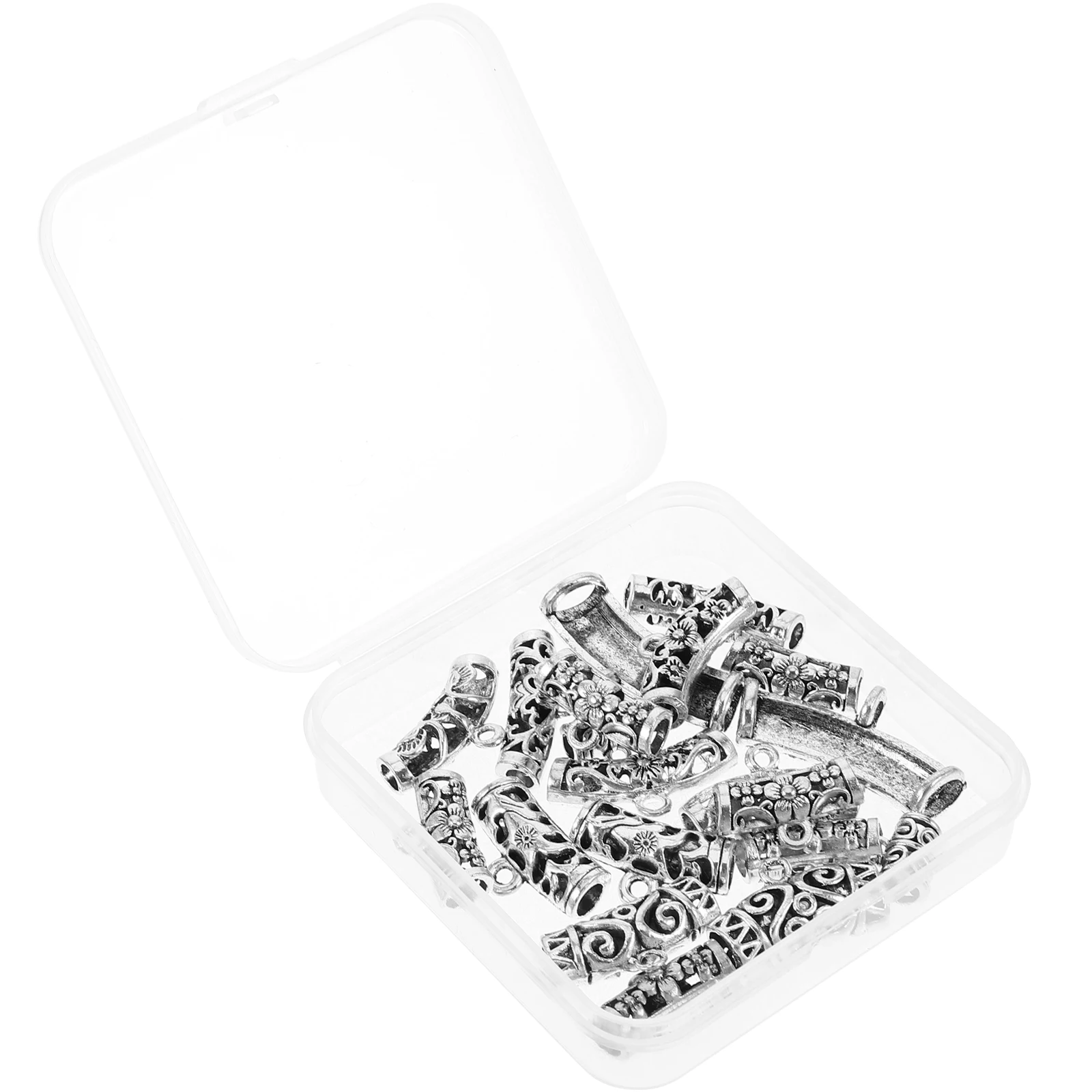 

Alloy Pendants Jewelry Making Crafts Hanging Charm Bail Tube Crafts Hanging Charm Connector Earrings Necklace Bracelet naments