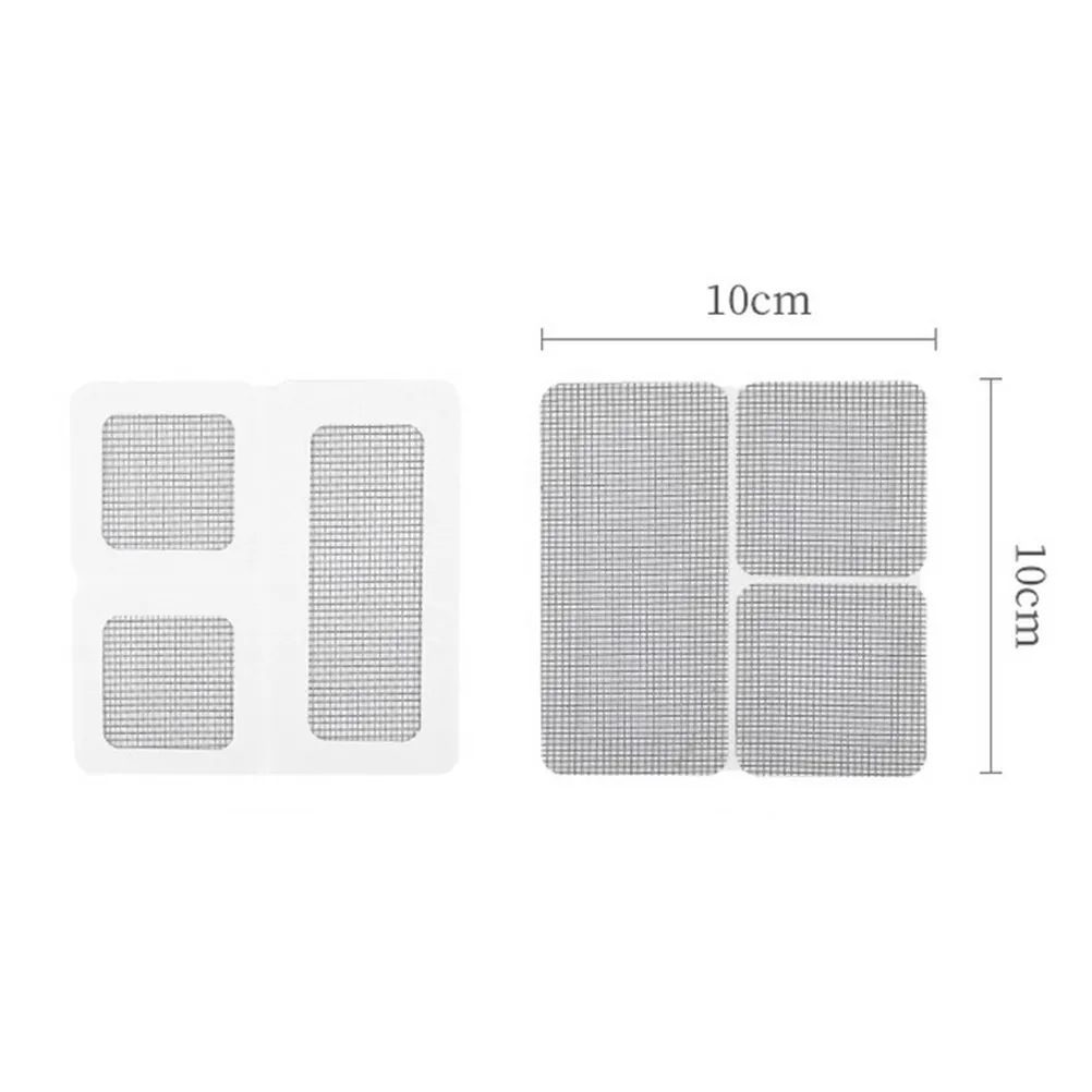 25Pcs Tent Repair Tape Mesh For Outdoor Screen Repair Camper Anti-mosquito Heavy Duty Sticker Window Patio Pool