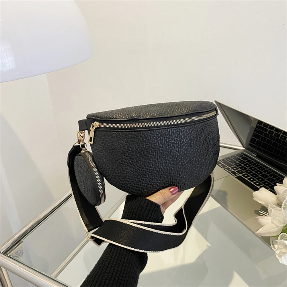 

Модные сумки через плечо 2 в 1, однотонные дизайнерские женские сумки-портфели с небольшим кошельком для монет, широкий ремешок для путешествий, покупок