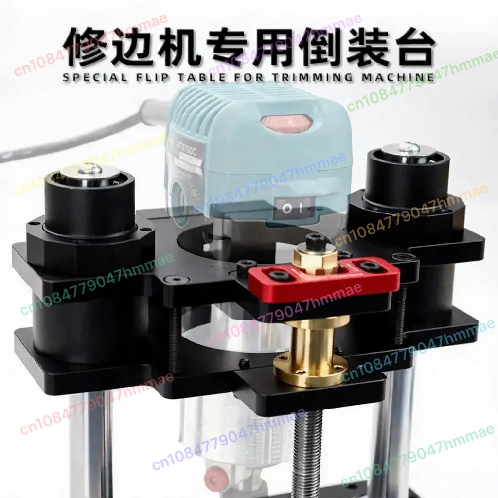 GD709 Trimming Machine Flip Flop Lifting Woodworking Table Bakelite Milling Small Gong Edge Slotting Engraving Table For Router